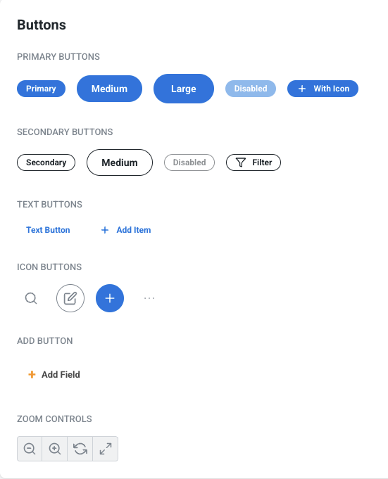 Button Components - Reusable button library